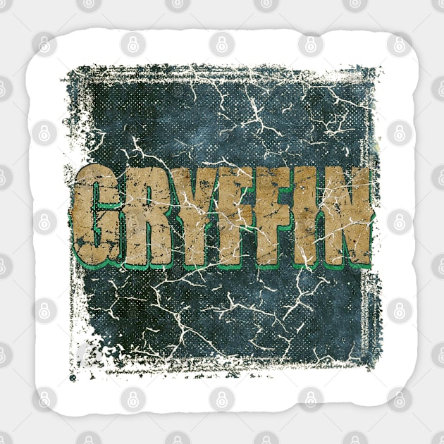 Gryffin TextDesign Sticker by katroxdesignshopart444